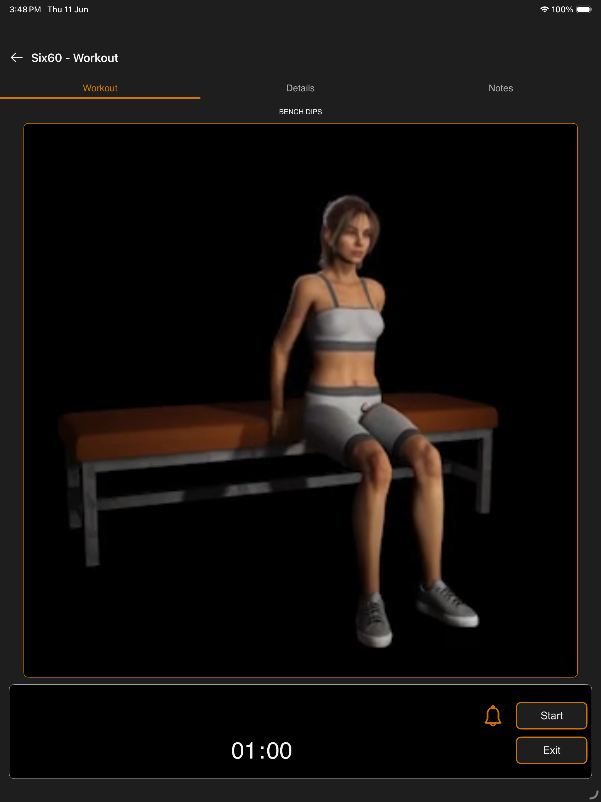 Six60-Home Training & Fitness. screenshot 10