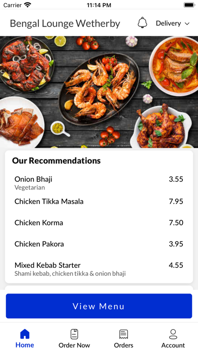 Bengal Lounge Wetherby Screenshot