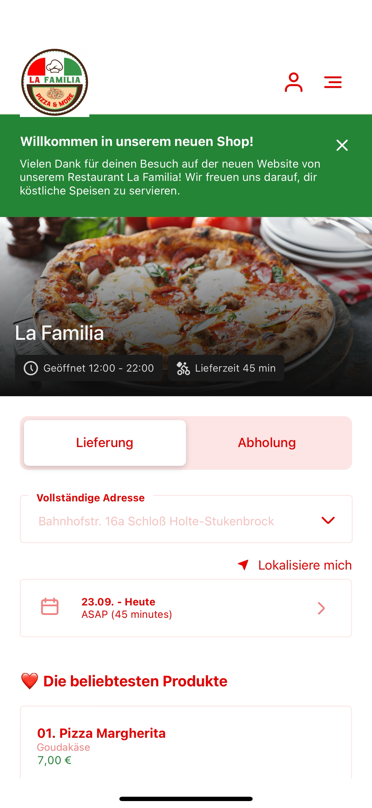 La Familia Grill & Pizzeria screenshot 3