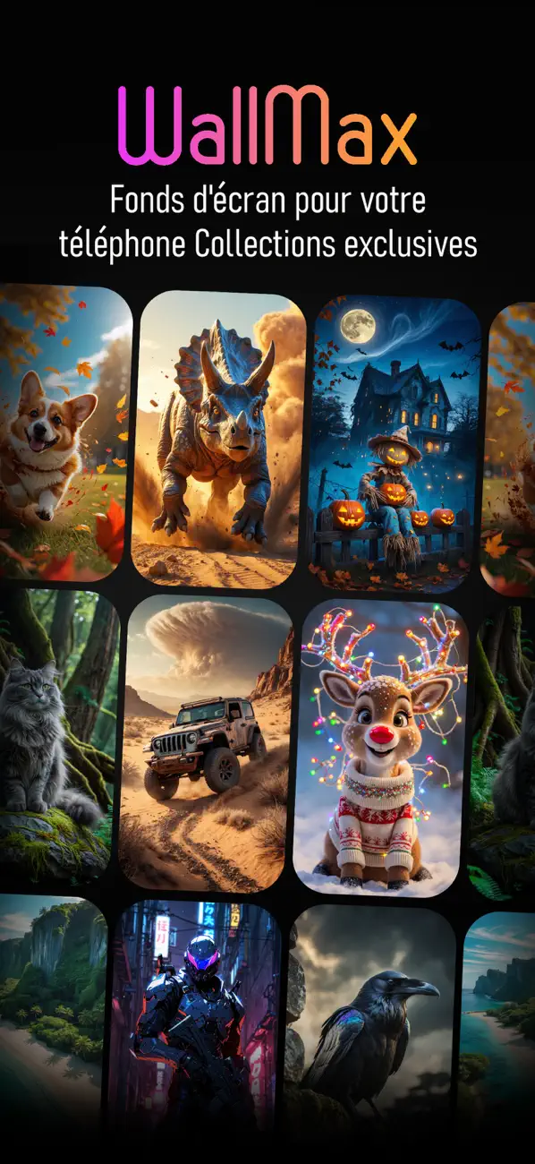 Screenshot #1 pour Wallpapers for Phone - WallMax