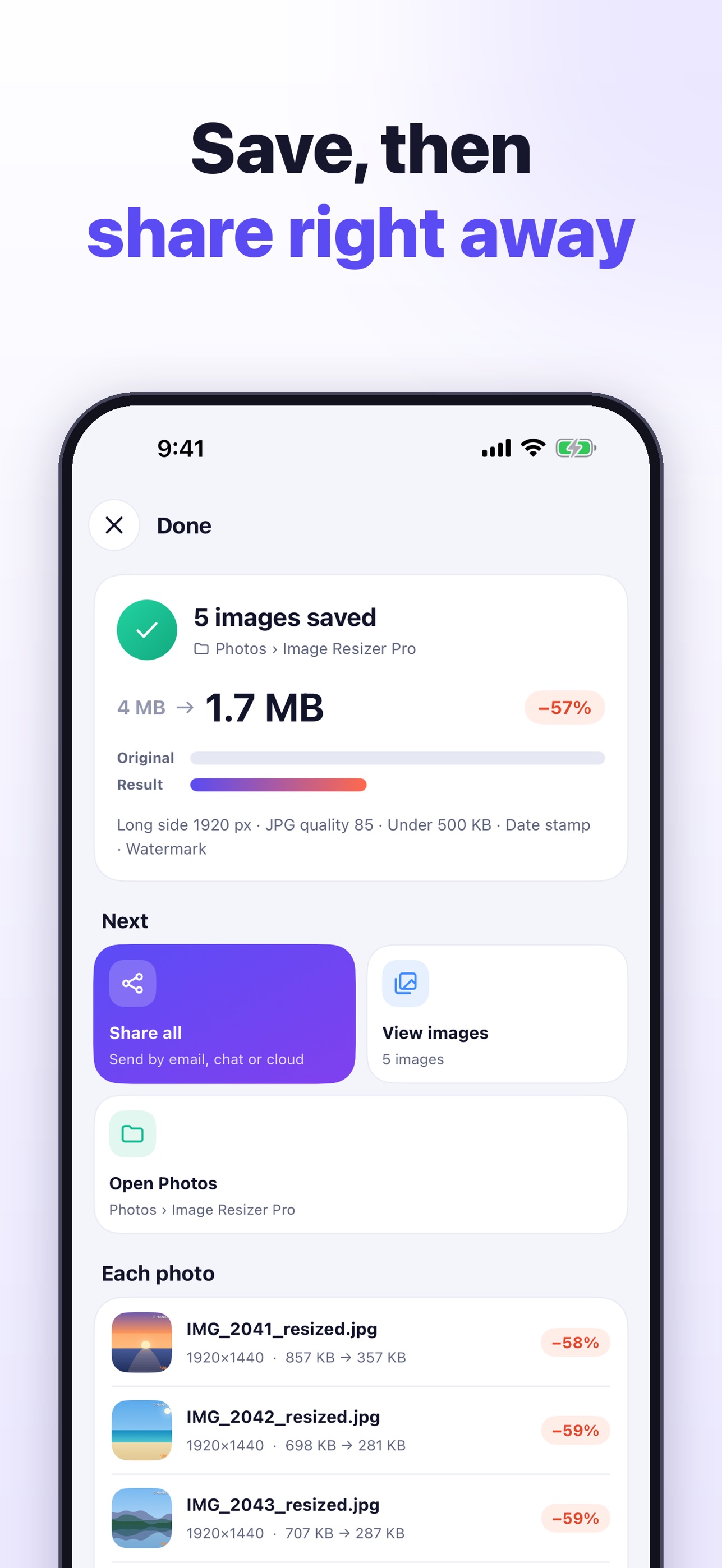 Screenshot 7 of Image Resizer Pro: Compress