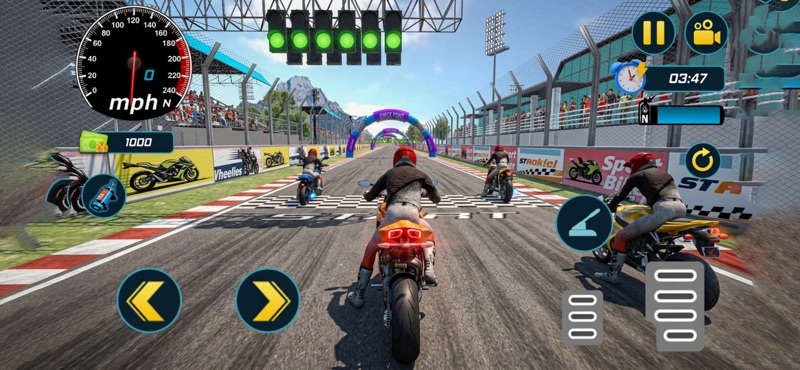 BMX Dirt Bike Racing Sim Games screenshot 2