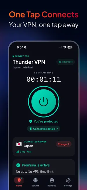 Thunder VPN - Proxy Unlimited screenshot 2