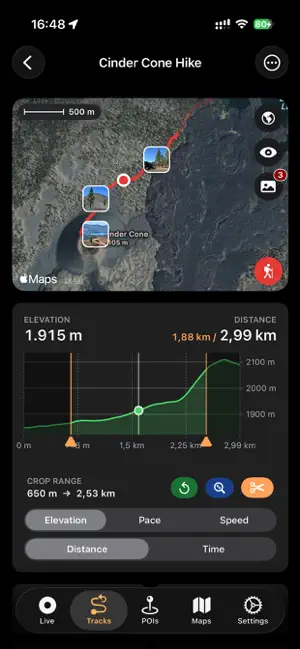 NomadTracks: GPS Map Tracker screenshot 2