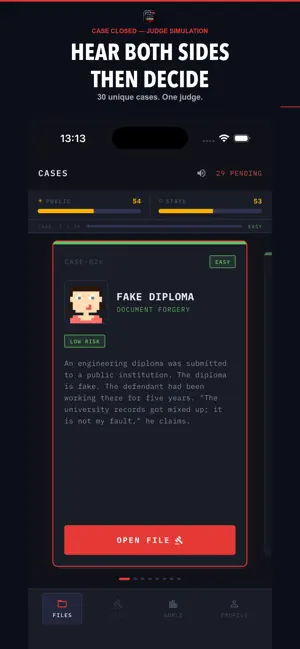 Case Closed: The Bench screenshot 1