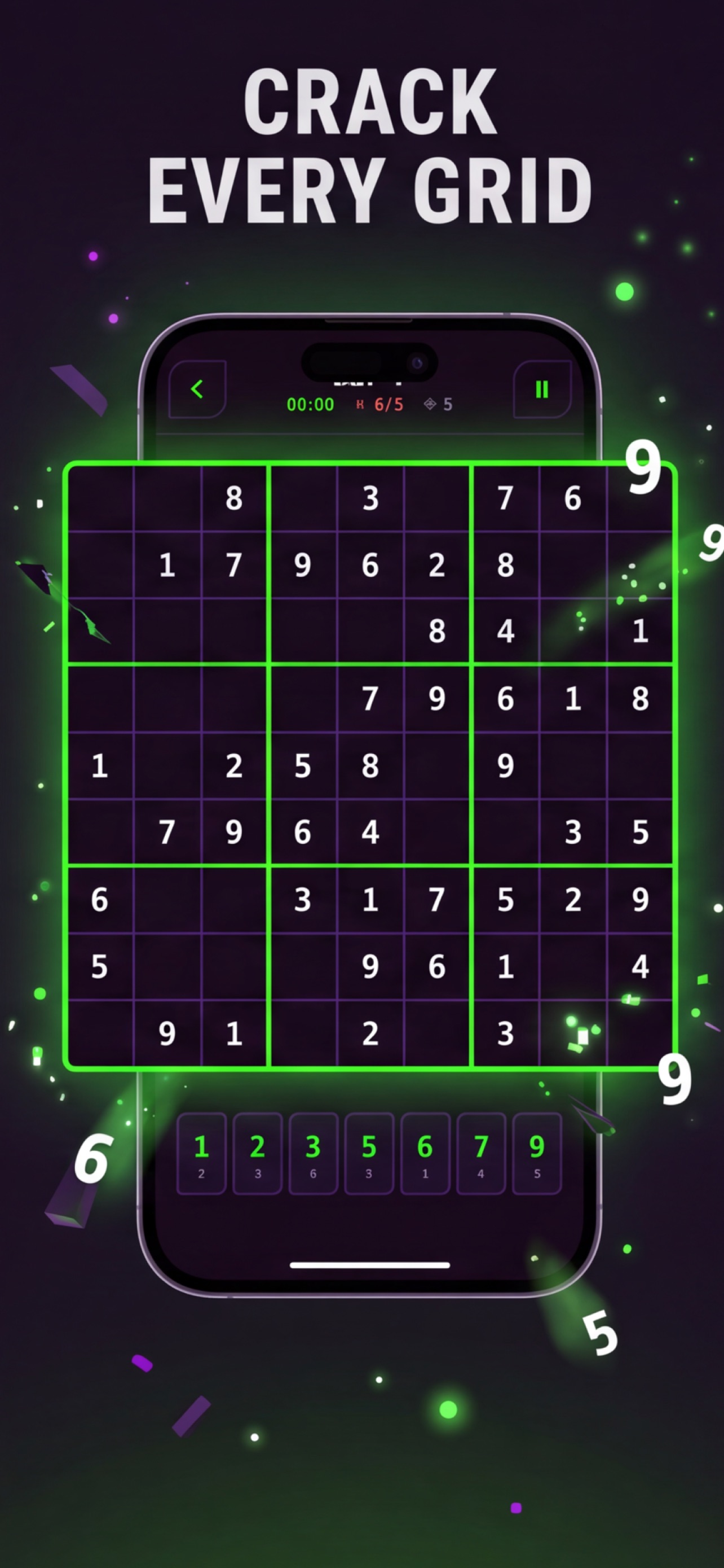 Screenshot 2 of GrinGlitch Numbers