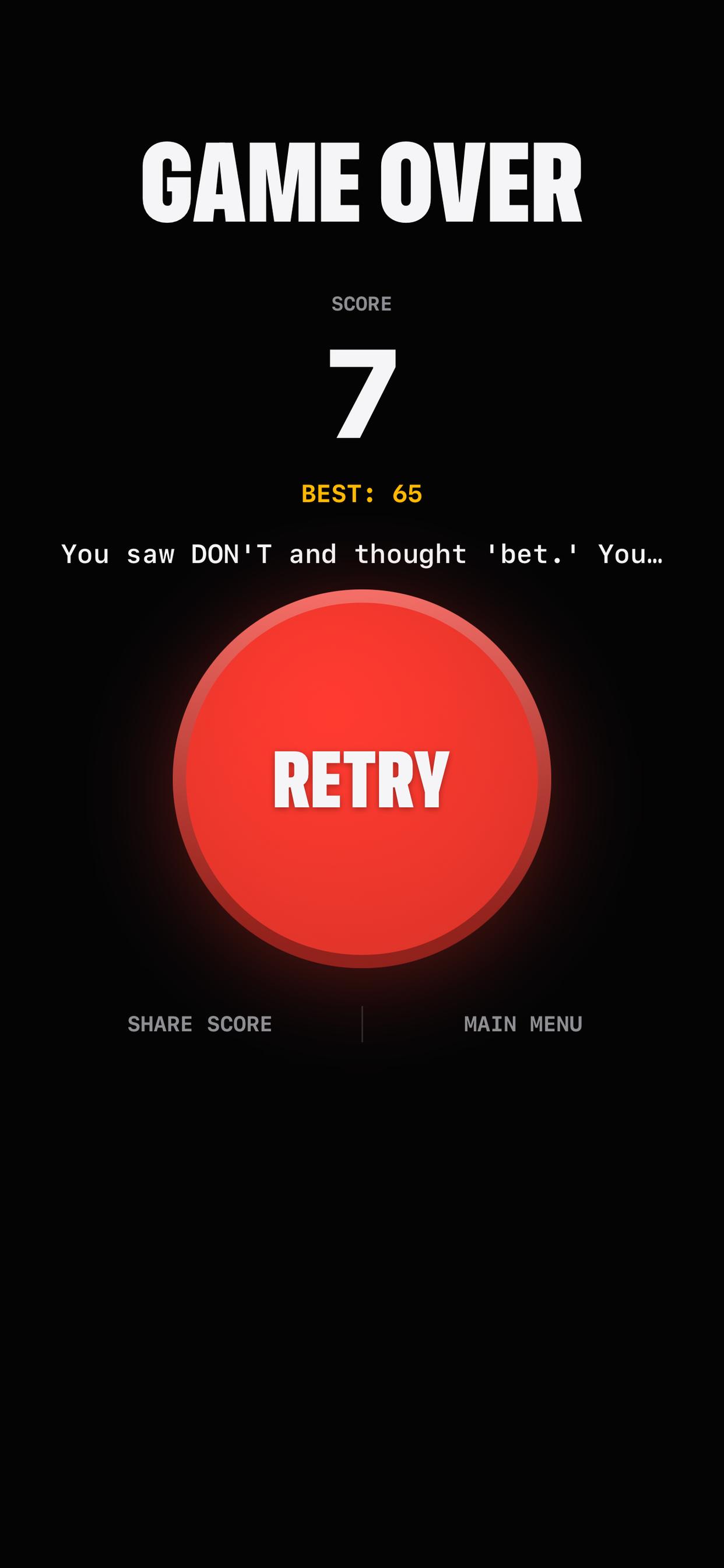 Don't Touch It (Red Button) screenshot 2