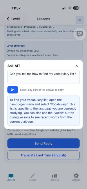 Language Learning Lab screenshot 3