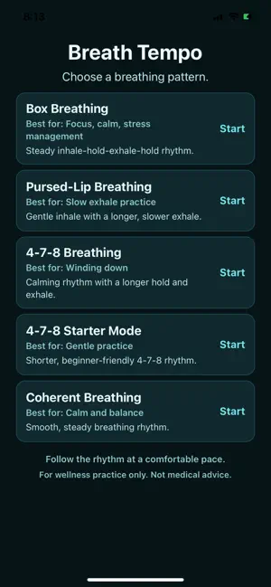 Breath Tempo screenshot 1
