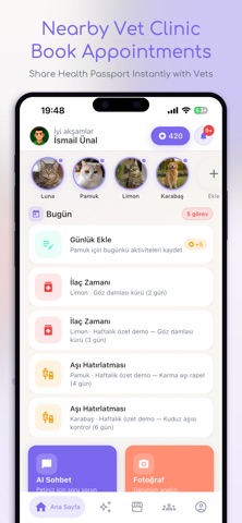 Miyuva: Pet Care & Vet Health iPhone screenshot