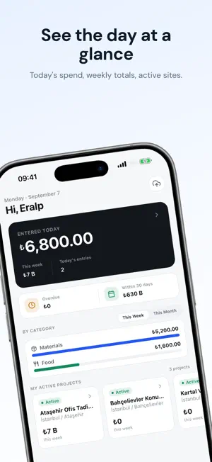 SantiyeCep: Expense Tracker screenshot 1
