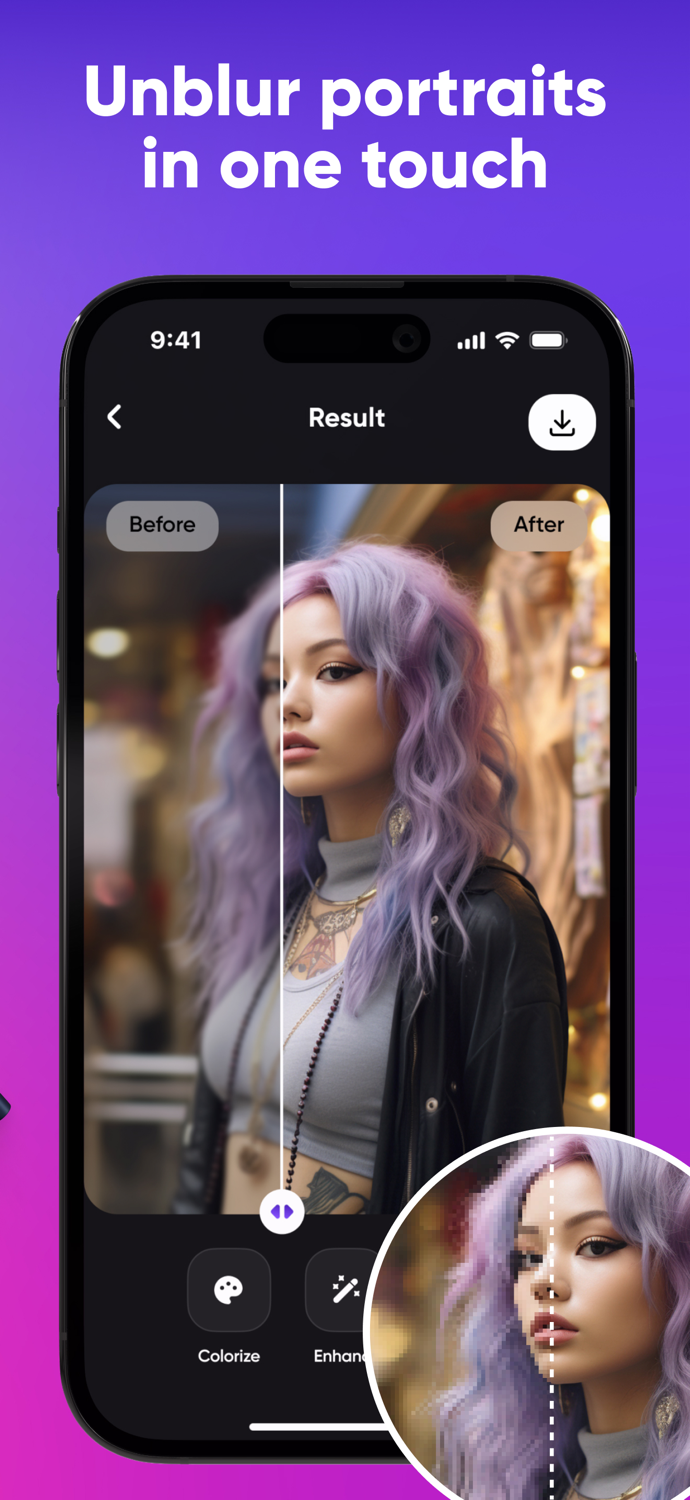AI Photo Enhancer Unblur App