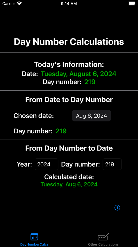 #6. DayNumCalc (iOS) 由: Mayra M Martinez