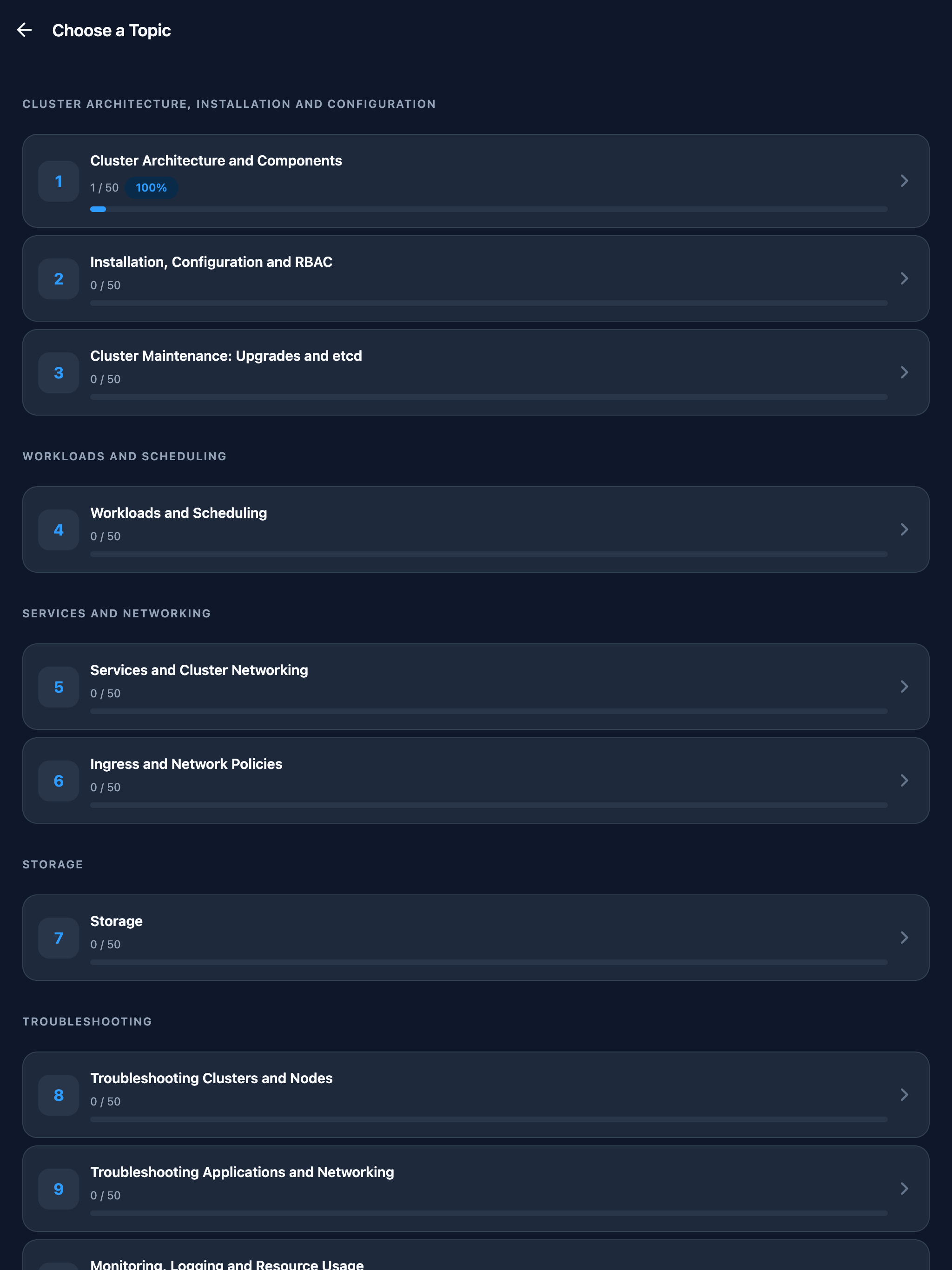 Kubernetes CKA Prep Master screenshot 9
