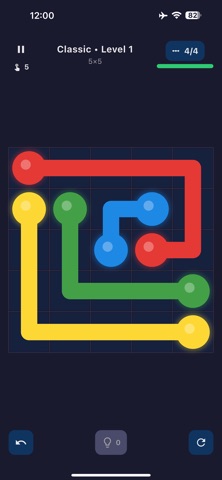 Line Puzzle: Connect Dots 2026 iPhone screenshot