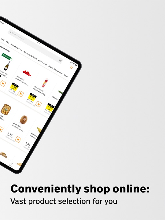Coop supermarket iPad screenshot 5 - Shopping app
