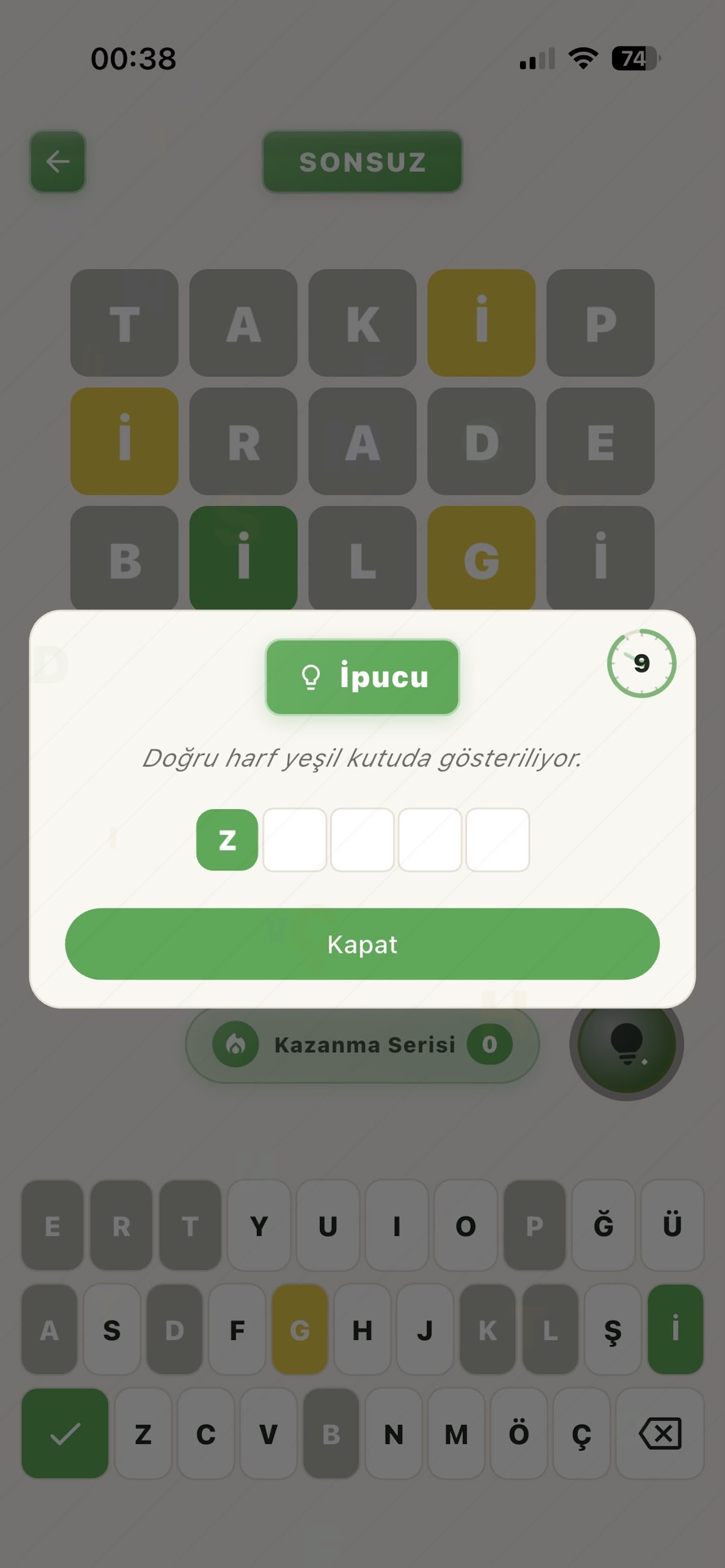 Kelimece TR screenshot 5