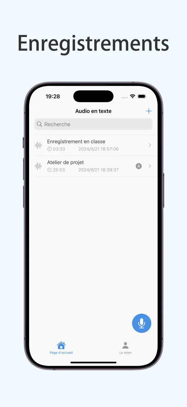 Screenshot #3 pour Audio en texte