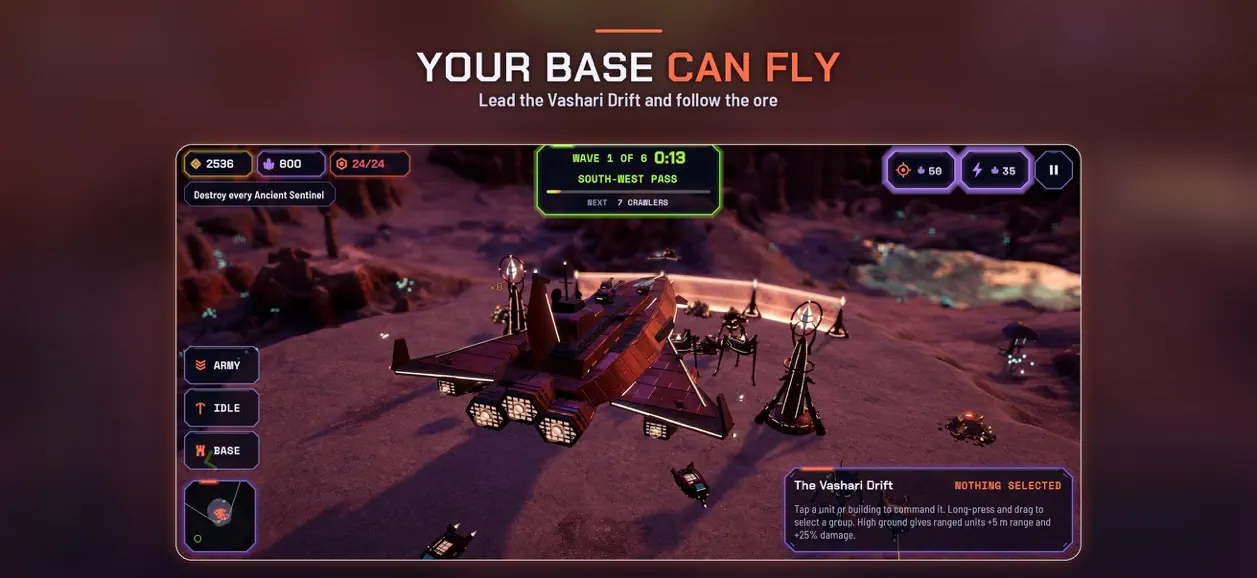 Kepra: Sci-Fi RTS & Defense screenshot 4