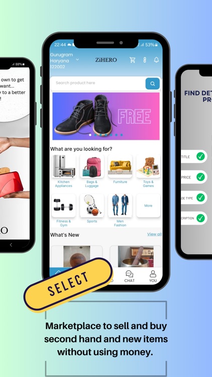 ZiHERO : Buy, Sell & Barter