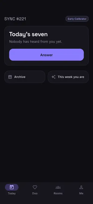 SYNC: The Daily Question screenshot 1