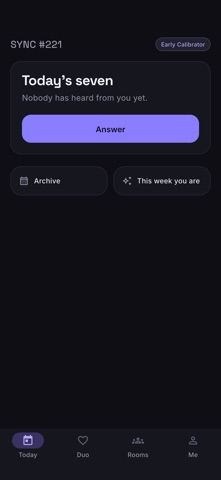 SYNC: The Daily Question Screenshot 1 of 4