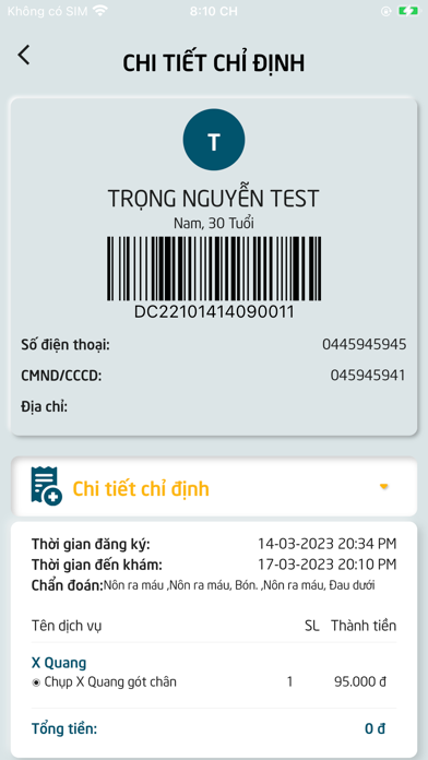App screenshot