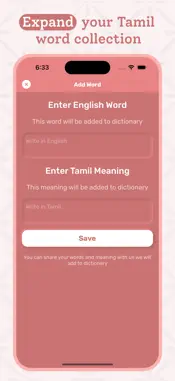 Tamil Dictionary - Translate screenshot 6