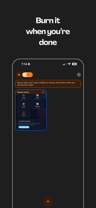 Modex - Build Your Own Browser Screenshot 6 of 6