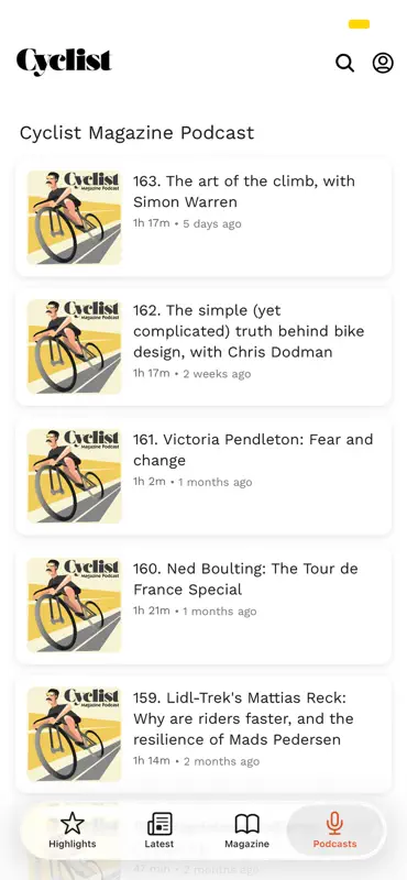 Cyclist magazine screenshot 4 of 4