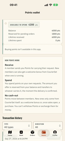CourierSet Screenshot 4 of 6