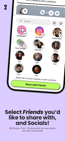 Spotted: Just like a Celeb,IRL iPhone screenshot