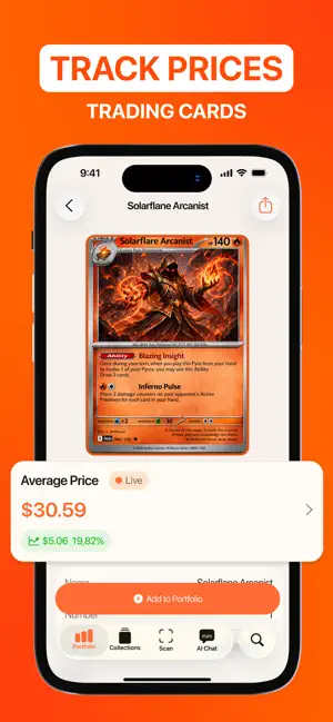 SnapMyTCG - Card Scanner iPhone screenshot 1
