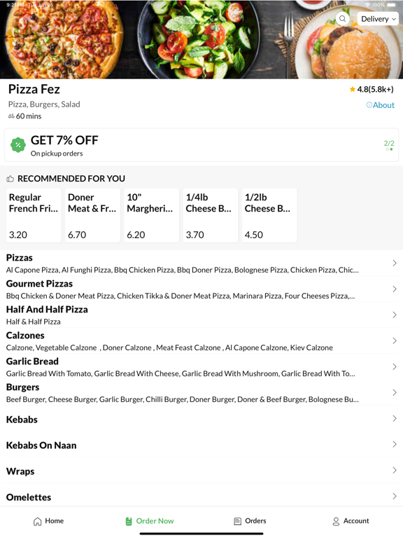 Screenshot #6 pour Pizza Fez.