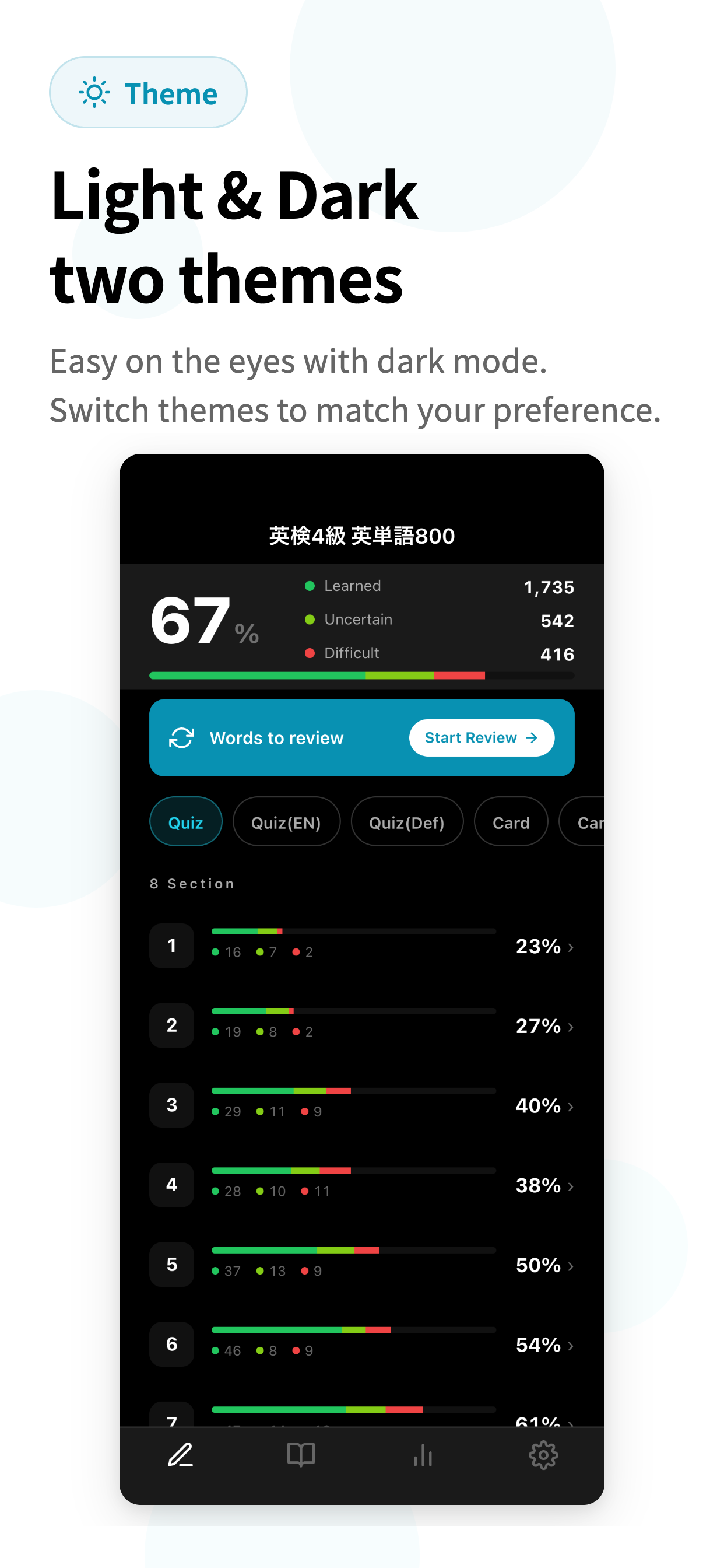 Eiken 4 Vocabulary 800 Words screenshot 9