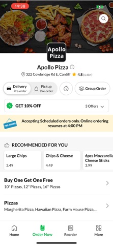 Apollo Pizza Screenshot 2 of 4