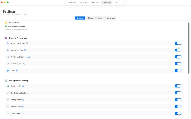 App screenshot