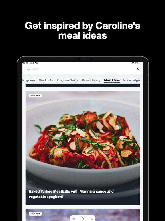CGX iPad screenshot 6 - Health & Fitness app