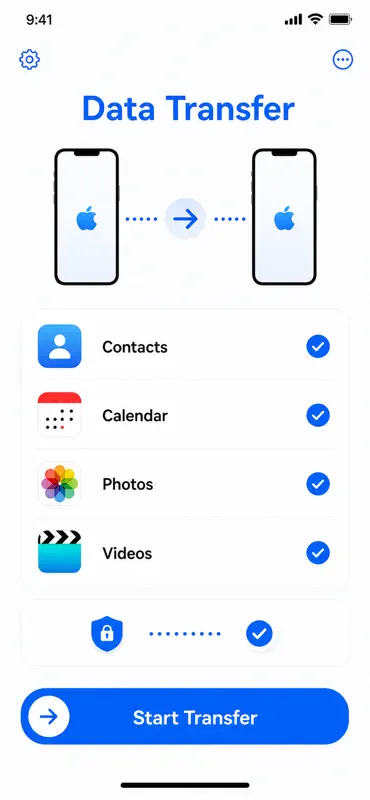 Quick Start - Data Transfer screenshot 1 of 4