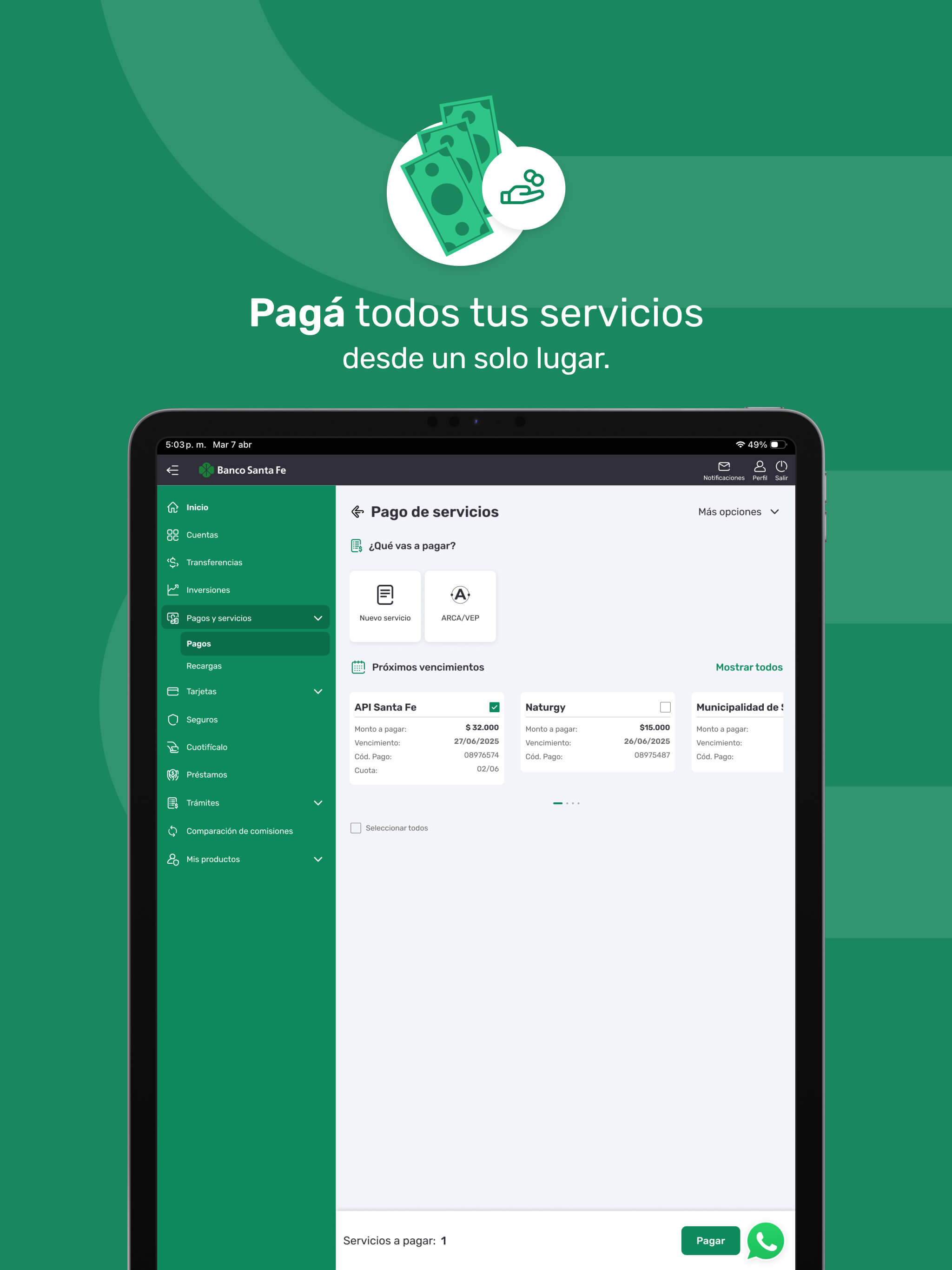 APP Banco Santa Fe screenshot 12