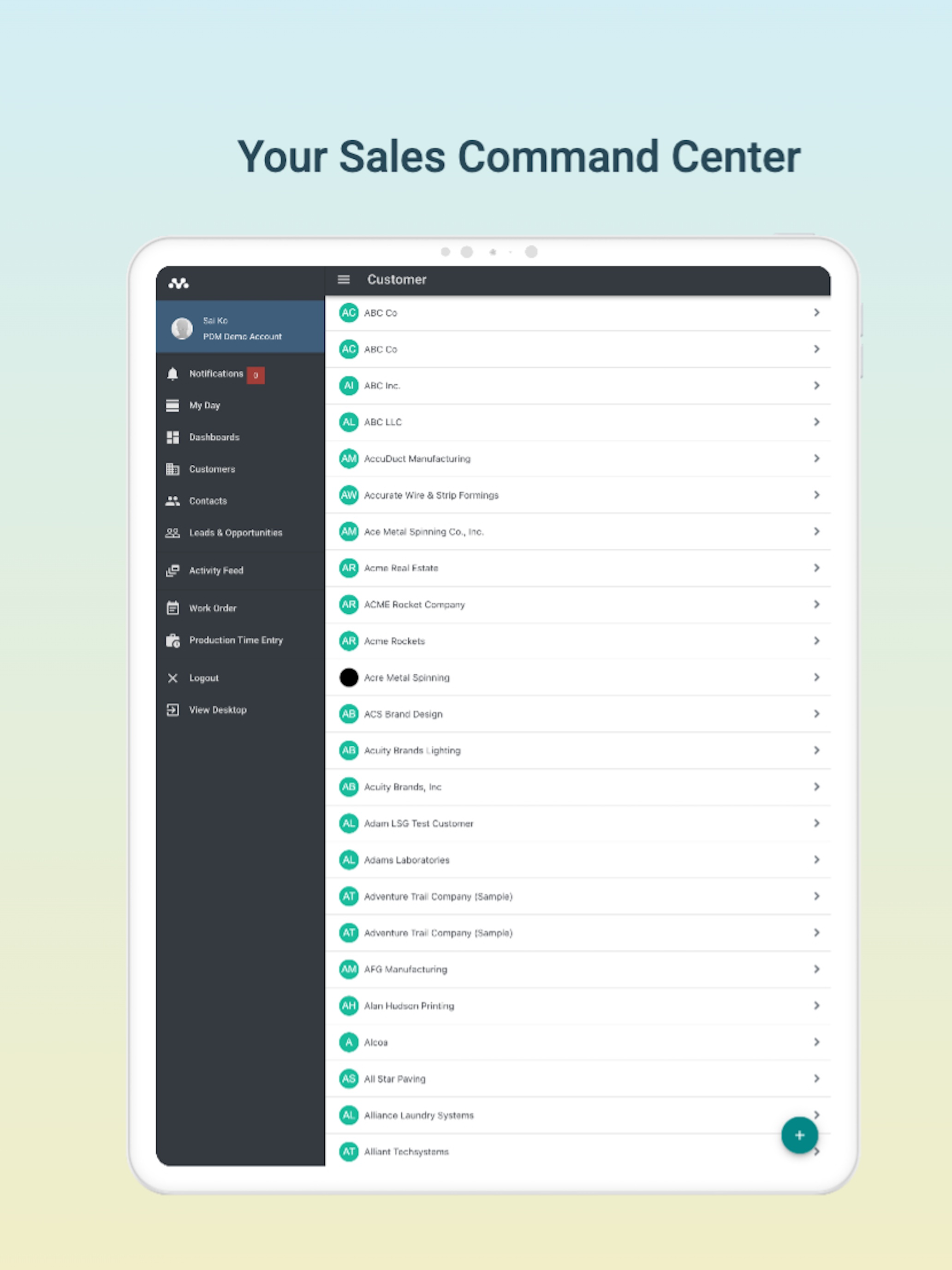 Mothernode CRM