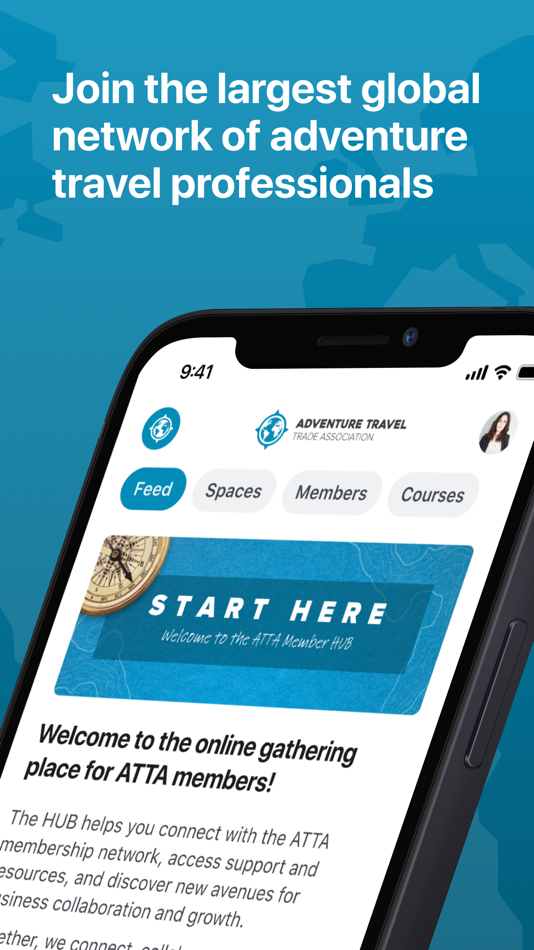 #1. ATTA Member HUB (iOS) Podle: Adventure Travel Trade Association