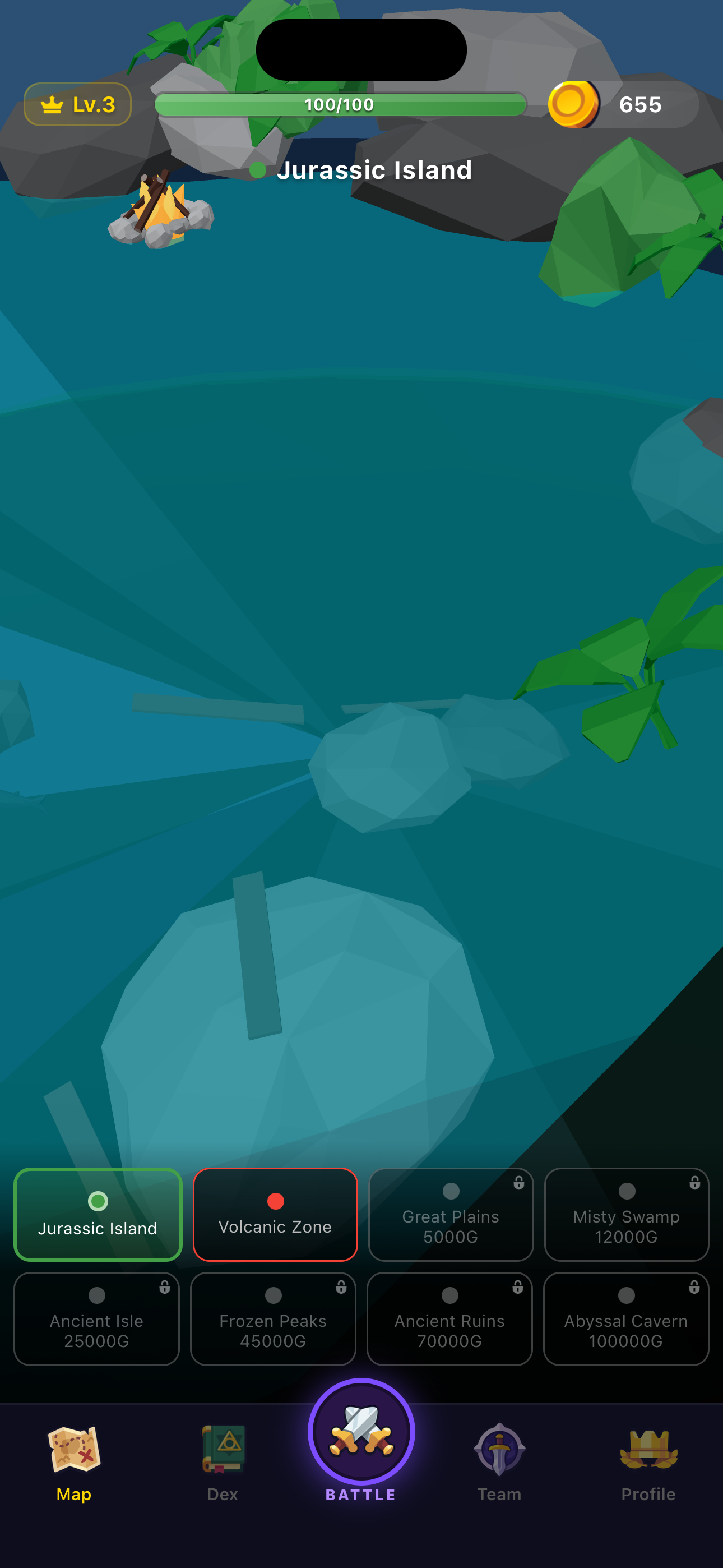 Dino Hunt: Dino RPG screenshot 2