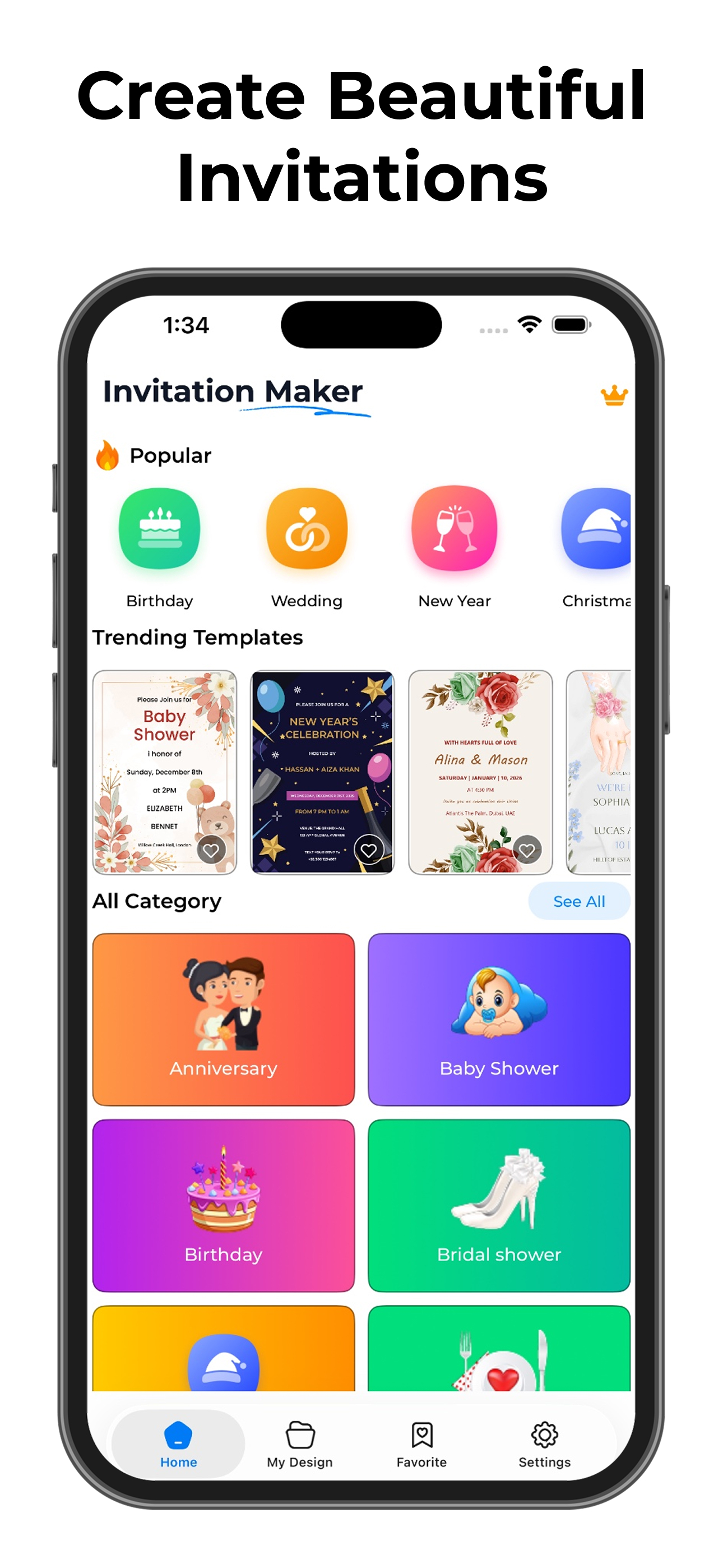 Invitation Maker:Greeting Card screenshot 8
