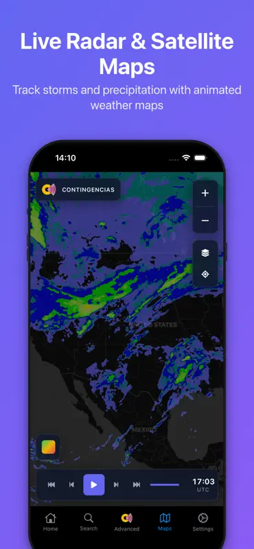 Contingencias: Météo et Grêle screenshot 2 of 5