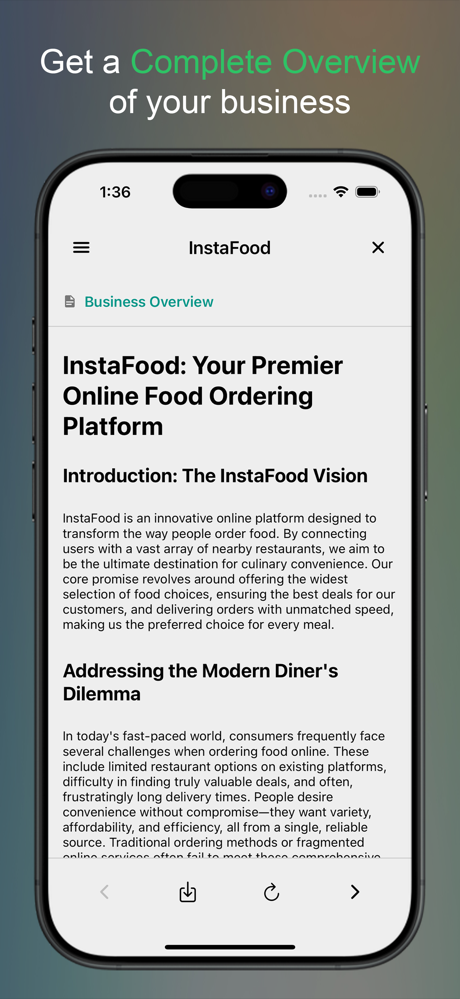 Startup AI: Idea Validator screenshot 2