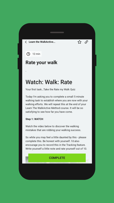 WalkActive with Joanna Hall Screenshot