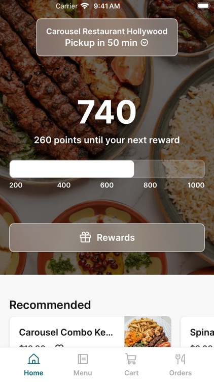 Carousel Restaurant To Go