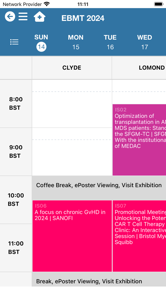 #2. EBMT 2024 (iOS) 由: European Society for Blood and Marrow Transplantation