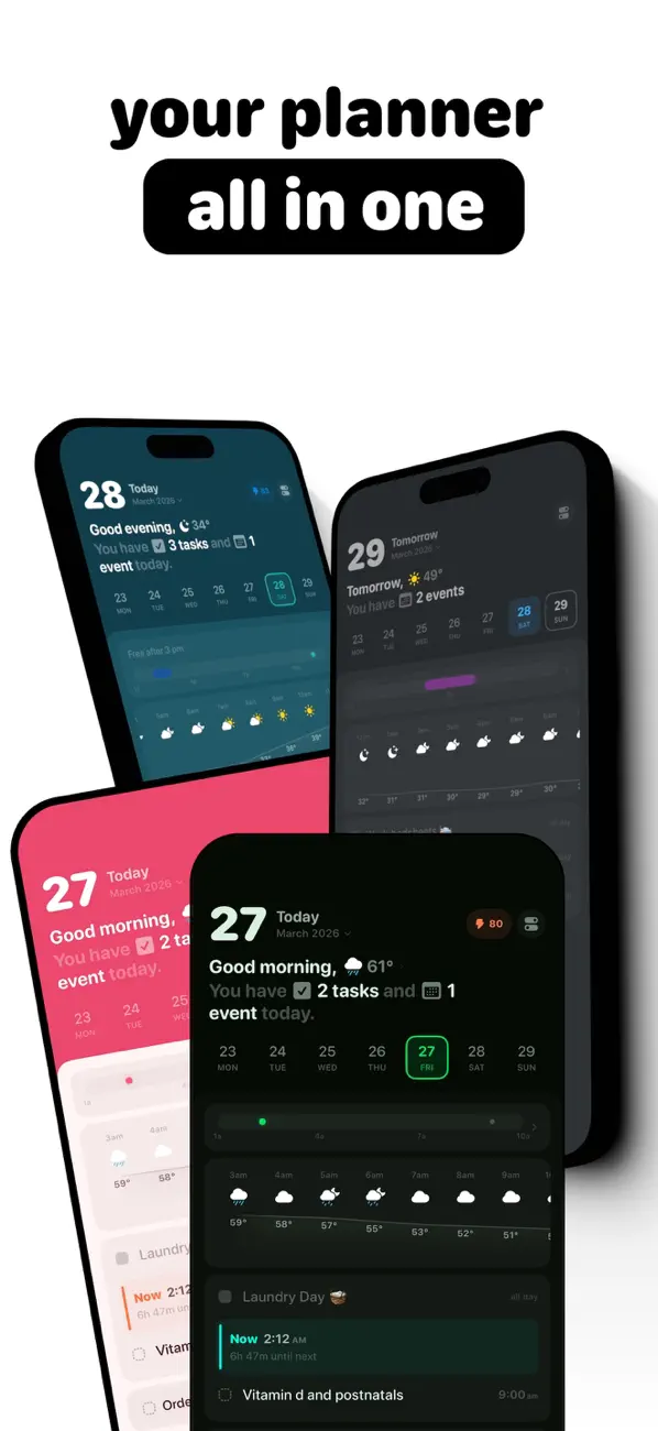 Screenshot #2 pour Daypiece AI Daily Planner